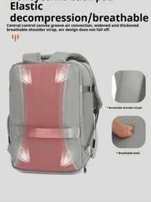 Mochila de viaje de equipaje de mano de 40x20x25cm, adecuada para Ryanair, avión, viaje, hombres y mujeres, compartimento para portátil de 14 pulgadas, para la escuela, exterior, viaje, oficina, universidad, escuela secundaria, transporte, deportes