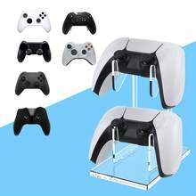 1pc Universal Acrylic Detachable Desktop Display Rack, Compatible With PS4/Switch Game Controller And Headset - Multicolor - View 8