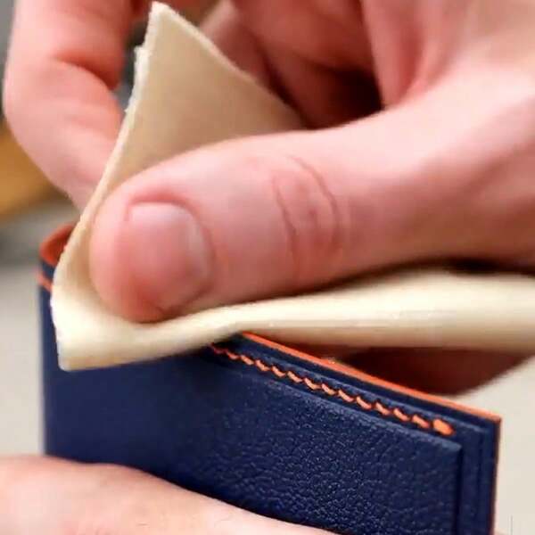 1pc 11.81x11.81inch Polishing Cloth High Density Canvas Leather Edge Polishing Handmade DIY Leather Craft Tool