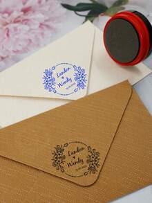 Individuelle Stempel, Hochzeitsstempel, personalisierte Namensstempel, individuelle Adressstempel, anpassbarer Unterschriftenstempel, individuelle Stempel für Geschäft, Geburtstagsgeschenke, Hochzeitsgeschenke, Jahrestag, 3 Tintenfarben, Braut und Bräutigam, Partys, Mehrfachverwendung, wiederverwendbar, Umschläge, Schultaschen, Einladungen, Servietten, Brautjungfern, Schulmaterial, Rückkehr zur Schule