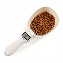 Kitchen Digital Food Measuring Spoon Scale Pet Food Measuring Spoon Scale Suitable For Cat And Dog Food Measuring Flour Spoon ﻿ - White - View 10