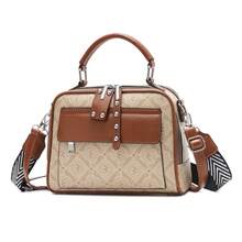 Women Shoulder Bags - 字母款米白色 - 查看 6