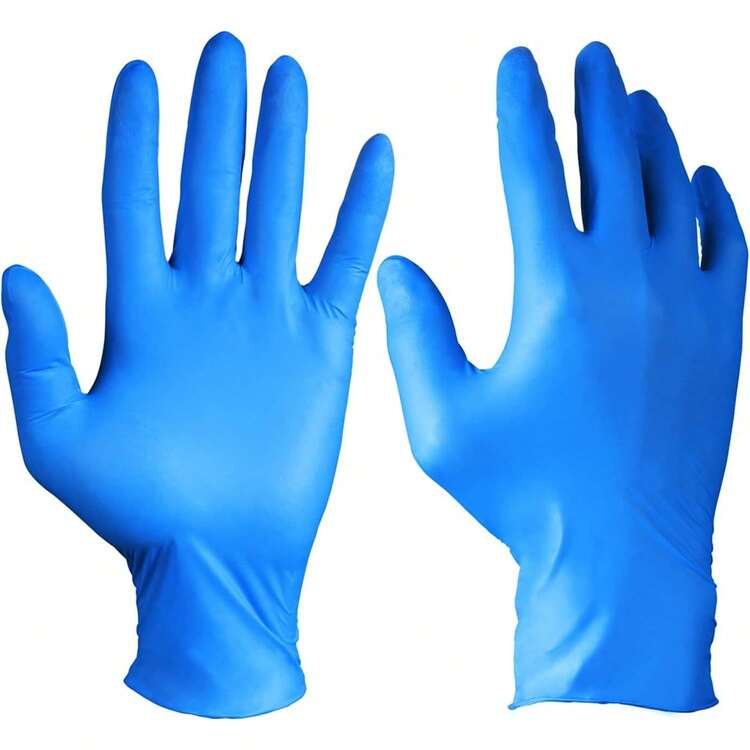 PEIPU Nitrile Disposable Gloves,Powder Free, Cleaning Service Gloves, Latex Free - Large (Pack of 50) - View 4