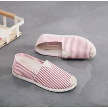 Canvas Flat Bottomed Fisherman Shoes Mesh Fabric Breathable Comfortable Fashionable Printed Upper Casual Board Shoes