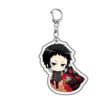 bandai Accesorio de anime Llavero acrílico de anime - Bungou Stray Dogs Lindo colgante de estilo Y2K de dibujos animados, adecuado para bolsos y llaves, regalo perfecto para fans, accesorios de cosplay, llavero de coche, bolso, mochila, pequeña joya, accesorios, regalos creativos, regalos de estudiante, accesorios de coche, colgante de bolso, accesorios escolares