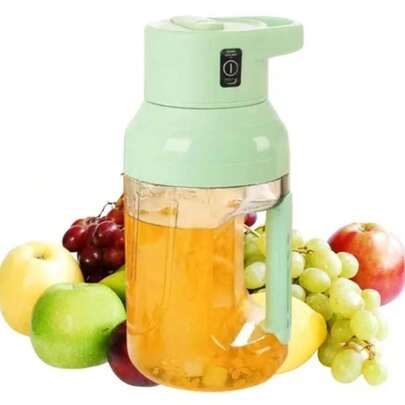 vaso de jugo eléctrico,VASO RECARGABLE Y PORTÁTIL , PROCESADOR DE ALIMENTOS , LICUADORA PERSONAL  1500ML