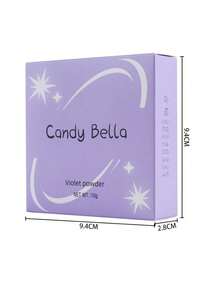 CandyBella control de aceite para maquillaje sin polvo-Delicado, respetuoso con la piel y natural, ideal como regalo - Gelatina de lavanda - Ver 2