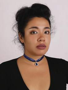 Sacina Victorian Choker, Velvet Chocker, Gothic Goth Choker, Vintage Necklace, Halloween Jewelry Gifts Women