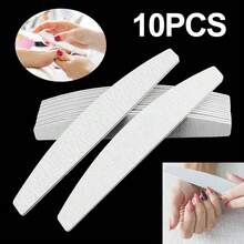 2Set (10pcs/Set)Nail Files Harbour Bridge 100/180 Grit Professional Manicure Pedicure - Grey - View 1