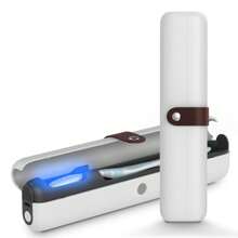 Sterilizzatore portatile per spazzolini da denti, bacchette da viaggio, scatola per sterilizzazione spazzolini da denti, mini scatola portaoggetti