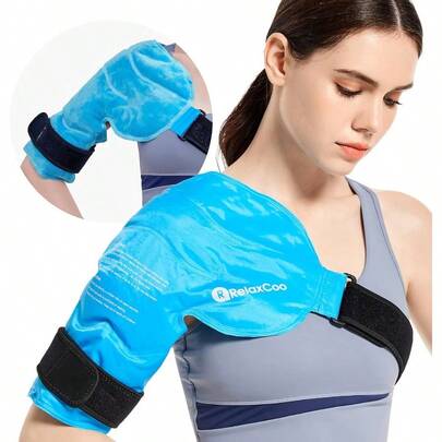 Shoulder Ice Pack Rotator Cuff Cold Therapy Reusable Gel Ice Wrap For Shoulder Injuries And Pain Relief Bursitis Tendonitis Swelling Rvery For Man And Women-Local Delivery