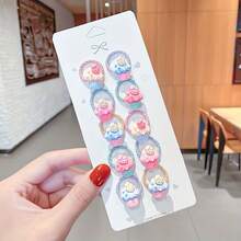 50pcs Cute Hair Scrunchies, Elastic Hair Ties Suitable For Everyday Wear, Hair Tie ,Hair Accessories, Ponytail Holders, Hair Elastics, Hair Rubber Bands