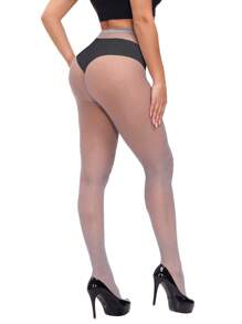 1/5pcs Lace Pattern Fishnet Stockings, Retro Tight Pants, Luxurious Fashion Outfit, Women Plus Size Pantyhose, Multi-Color Tights, Suitable For Christmas, Halloween, Y2K Style, Back To School