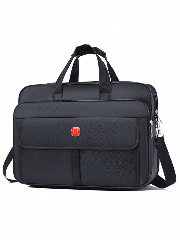 Korean Version Of The Men's Large Capacity Shoulder Crossbody Bag Business Handheld Briefcase Leisure Sports Travel Bag Tote Bag