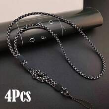 1-4 件手机挂绳,长挂脖,简约两用,可拆卸可调节挂链,手机链,坚固的手机壳,防丢校园车内配件可爱哥特 Y2k - 彩色 - 查看 22