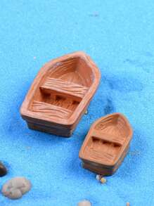 Size Suit Assault Boat Boat Resin Ornaments Assembly Accessories Model Moss Micro Landscape Ornaments Stereo