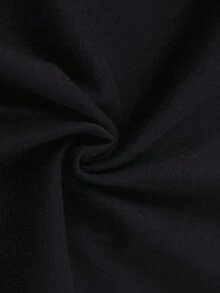 1pcsWerewolf Graphic Tee   Human By Chance Alpha By Choice Design Men's Regular Fit 100% Cotton T Shirt Casual Streetwear Style Black S XXXL180g-Spring Summer Men's Black Top Vintage Graphic T-Shirt Going Out Tops - màu đen - Xem 4