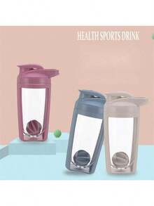 1 个 16 盎司蓝色和红色水瓶，非常适合运动、户外、健身补水，送给家人和朋友的礼物，带盖，密封防漏，轻便易携带，适用于多种场景