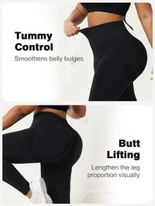 TNTOR Pantalones de yoga de cintura alta talla grande para mujer, pantalones de entrenamiento con control de abdomen, pantalones elásticos de secado rápido para deporte y running, pantalón pitillo efecto glúteos melocotón, pantalón de yoga de cintura media con diseño de cintura alta para efecto estilizante, adecuado para ejercicio y ciclismo