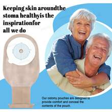 Pulsovital Colostomy Bag 15-76mm Transparent Case 30pcs - Light Grey - View 3