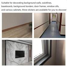 1 rouleau de ruban adhésif imitation bois à forte adhérence, ruban autoadhésif imperméable anti-moisissure pour réparation de meubles et de sols, ruban de réparation de grain de bois, ruban de couleur bois autoadhésif pour tables, chaises, plinthes, portes, fenêtres, sols, artisanat et DIY.