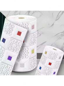 Self-Adhesive Panels Wallpaper 3D Wall Stickers Tile Modern Home Decor Decoration For Bedroom Living Room Kitchen TV Backdro