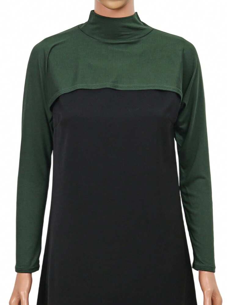 女士夏季运动披肩户外骑行套头衫 - 披肩袖 - 轻盈透气，耐穿耐磨，高弹力披肩袖，适合户外活动及圣诞装饰 - 多色 - 查看 15