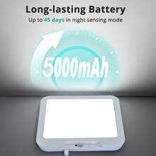 1PC Rechargeable Ceiling Light, No Wiring Battery Operated Ceiling Light With Remote, 3 Color Modes Motion Sensor Dimmable Timing Motion Ceiling Light For Closet Bathroom Shower Pantry Hallway Porch - one-size - View 5