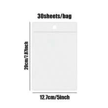 30 张/包贴纸书镜像潮汐系列复古模切贴纸、剪贴簿用品、笔记本配件、装饰相框、电脑和手机壳、水杯、废杂志、铅笔盒、桌面贴纸、返校贴纸、学校用品、返校 - 彩色 - 查看 3