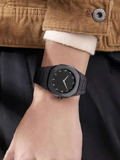 TOMI Classic Business Horloge Set Plastic Strap Matte Quartz Watch, Life Giving, Father's Day view 5