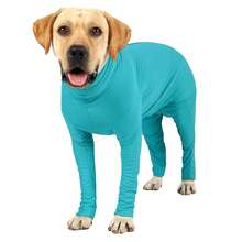 Large/Extra Large Dog Post-Surgery Recovery Suit, Suitable For Abdominal Wound Or Skin Condition Recovery, Dog Pajamas