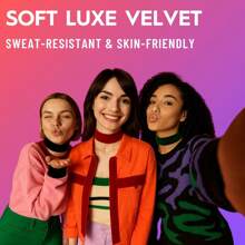 Black Choker Women, Wide Velvet Thick 90s Ribbon Neck Collar