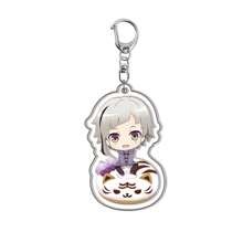 bandai Accesorio de anime Llavero acrílico de anime - Bungou Stray Dogs Lindo colgante de estilo Y2K de dibujos animados, adecuado para bolsos y llaves, regalo perfecto para fans, accesorios de cosplay, llavero de coche, bolso, mochila, pequeña joya, accesorios, regalos creativos, regalos de estudiante, accesorios de coche, colgante de bolso, accesorios escolares