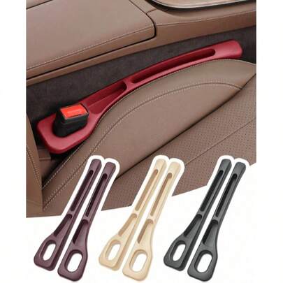 1 对/2 对汽车座椅缝隙填充物，通用 EVA 汽车座椅缝隙海绵，用于填充座椅和控制台之间的缝隙，适用于轿车、SUV、卡车，防止物品掉落