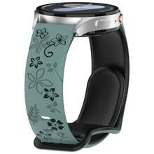 18mm/20mm 雕刻设计硅胶智能手表带，适用于 Vivoactive 3S/4S/3/5、Vivomove 3S/3、Venu 3S/2S/Venu 2 Plus/Sq 2、Forerunner 255S/265S/245/265/55/165/158/45。适用于 Watch GT 4 (41mm)、GT 2/3 (42mm)、GT 3 Pro (43mm)、Band B5、S1 智能手表。适用于 Galaxy Watch 7/6/5/4/3。适用于 Amazfit GTR (42mm)、GTS 2/3/4 Mini Bip 3Pro。适用于 Suunto 3 Fitness、Polar Ignite 2/3、Pacer 智能手表配件 - 18mm - 查看 18