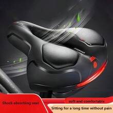 1件装新款自行车座椅山地车座垫舒适山地车公路车座垫加厚座垫 - 彩色 - 查看 2