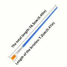 30pcs Flat & Pointed Tip Paint Brushes Set, Ideal For Acrylic Oil Painting, Canvas, Face Painting, Art Supplies, Great For Artists & Hobbyists, Perfect For Back To School Season