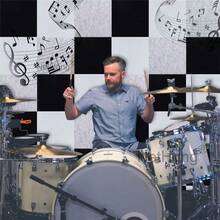 NetHong 12x Acoustic Wall Panel Tiles Studio Sound Proofing Insulation Self Adhesive Pad - Black - View 6