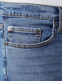 Men's Athletic Stretch Jeans - Colors - Light Wash - View 4