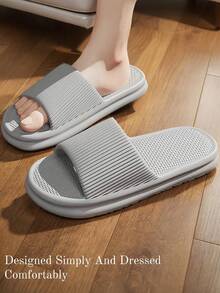 New Summer Fashion Minimalist Men Casual Slippers, EVA Material Breathable Non-Slip Comfortable No Odor Durable Anti-Bacterial Foot Care, Versatile For Daily Casual, Beach, Vacation/Outdoor, Unisex Couple Flip Flops, Shower Shoes - Multicolor - View 12