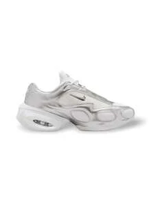 Nike Giày thể thao nam Air Max Muse da trắng với lớp phủ bạc kim loại, lưới có họa tiết và bong bóng khí góc cạnh tạo sự thoải mái thời trang FV1920-100 - Trắng/Bạc kim loại - Xem 3