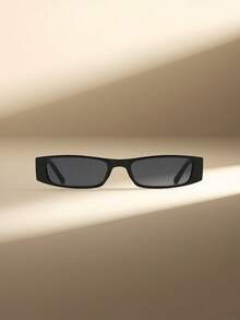 1 件，女士复古小方框时尚眼镜，时尚的 Ins 风格街头摄影眼镜，适合节日、休闲、海滩、派对、旅行、情人节、圣诞节礼物学院风，适合返校矩形形状，矩形形状色调