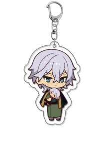 bandai Accesorio de anime Llavero acrílico de anime - Bungou Stray Dogs Lindo colgante de estilo Y2K de dibujos animados, adecuado para bolsos y llaves, regalo perfecto para fans, accesorios de cosplay, llavero de coche, bolso, mochila, pequeña joya, accesorios, regalos creativos, regalos de estudiante, accesorios de coche, colgante de bolso, accesorios escolares