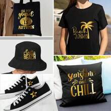 8-Farben Wärmeübertragungsvinyl Rolle - Einfach zu schneiden & , Leuchtende Farben für DIY T-Shirt, Skateboard, Hut Designs - Perfekt für Projekte, Vinyl-Transfers | Glänzende Oberfläche | Weicher Matter Stoff