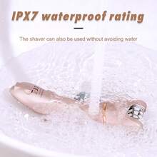 1入組ABS電動脫毛器，現代主義家用防水脫毛器