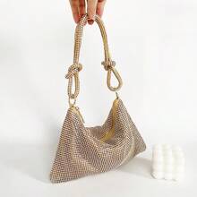 Women Shiny Rhinestone Dinner Bag Party Wedding Purse Luxury Full-Diamond Ladies Handbag Designer Sparkly Evening Bags