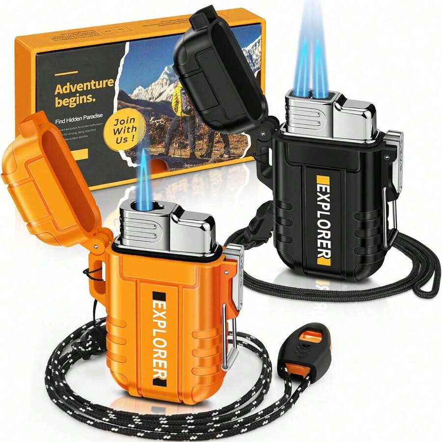 Lighter & Accessories Set - F11OR+F112BK - View 1