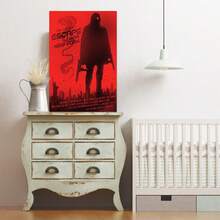 1 Anime Horror Poster, Canvas Graffiti Poster, Friend Gift, Ideal Gift For Bedroom, Living Room, Hallway, Wall Art, Wall Decoration, Frameless