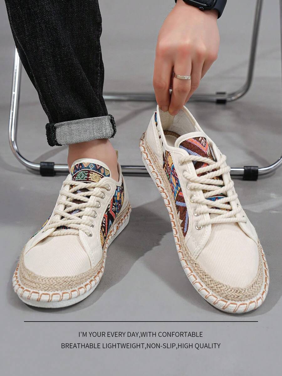 男士新款春秋灯芯绒编织乐福鞋，一脚蹬休闲鞋，运动跑步鞋，厚底，尺码 39-45