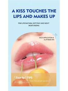 Juego de mascarillas labiales 8 piezas, uso diurno y nocturno, set de cuidado labial, bálsamo labial